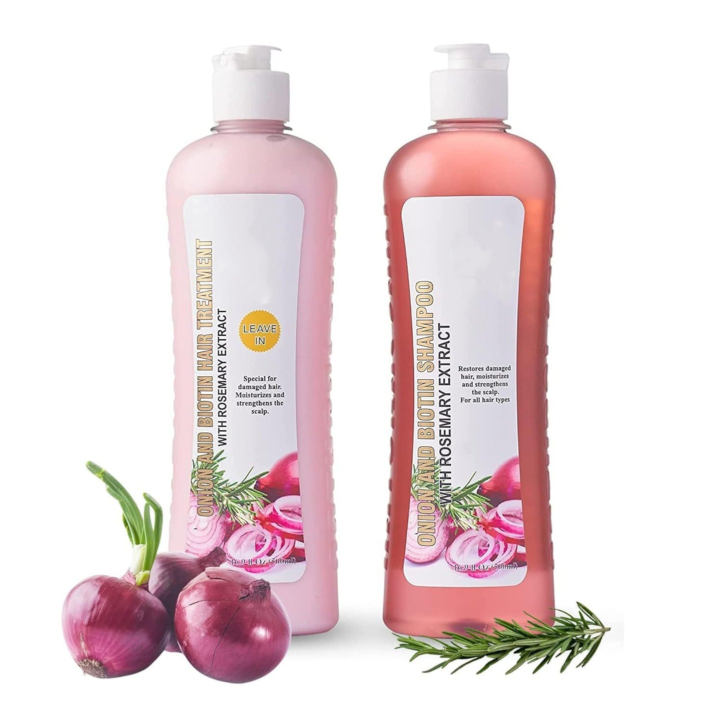 Biotin And Rosemary Shampoo And Treatment Set